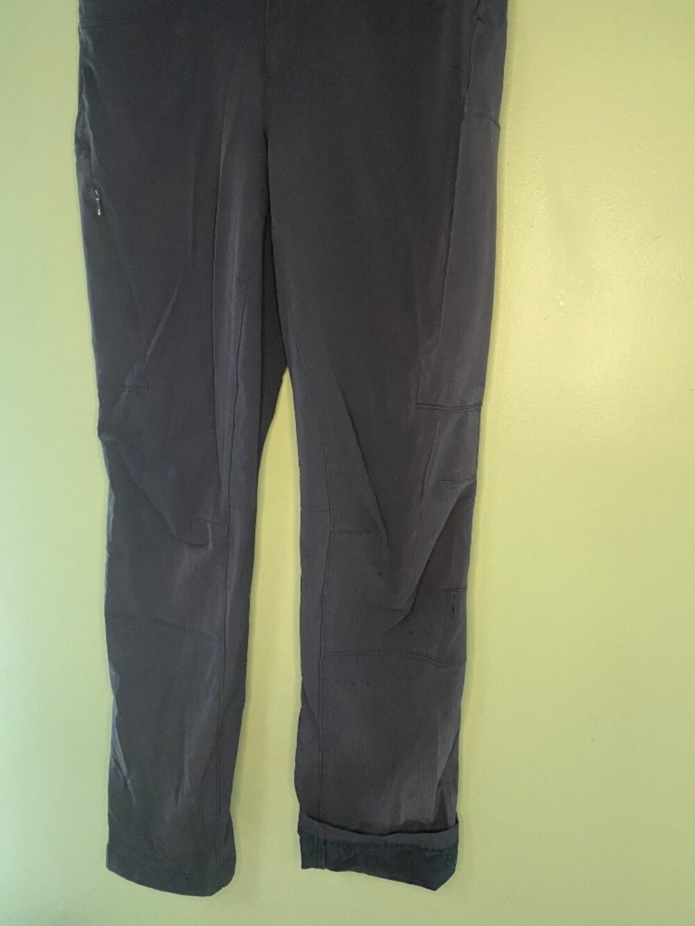 Duluth Utilitarian Lightly Fleece Lined Navy Blue Size 12 Woman's  6 pockets